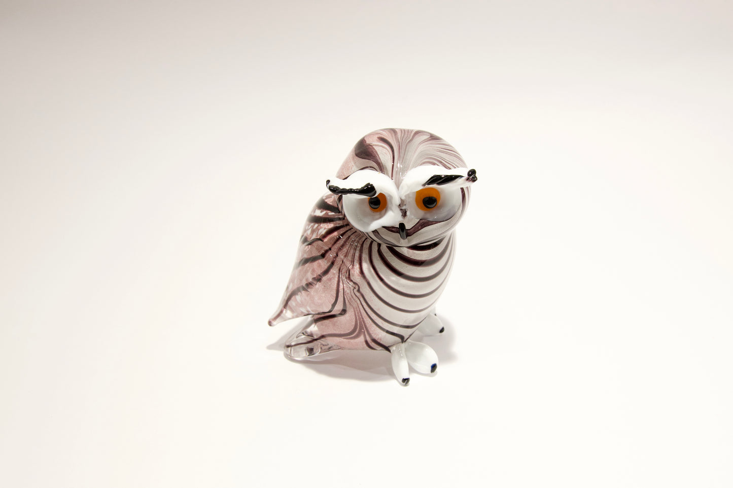 Gufo in vetro di Murano