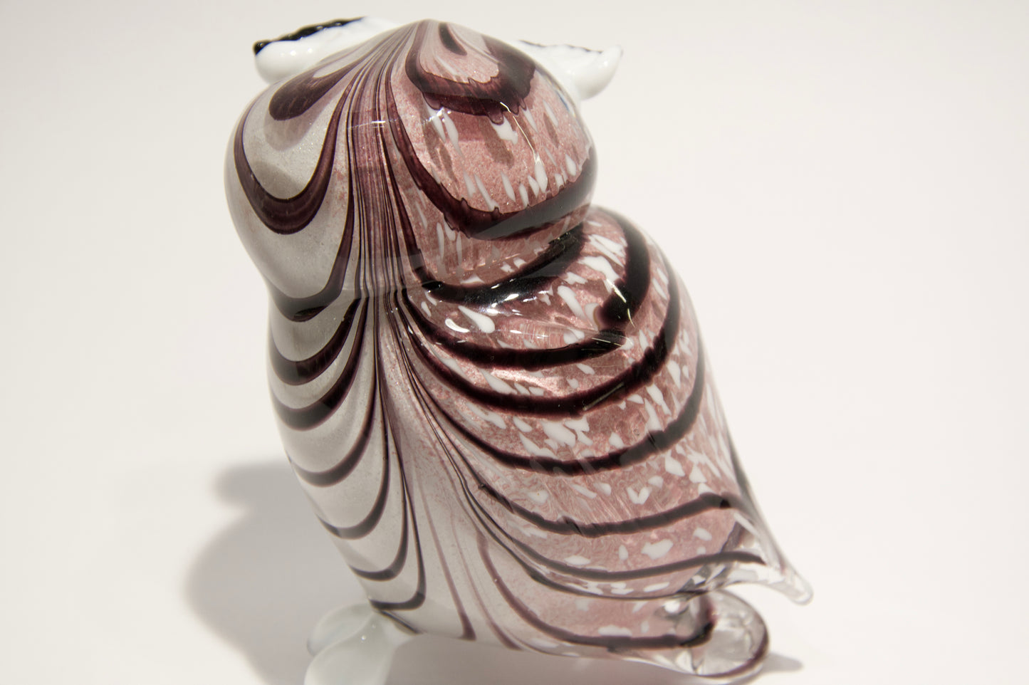 Gufo in vetro di Murano