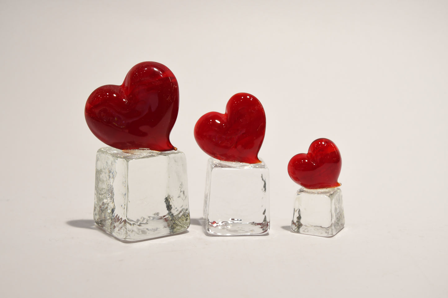 Murano glass heart