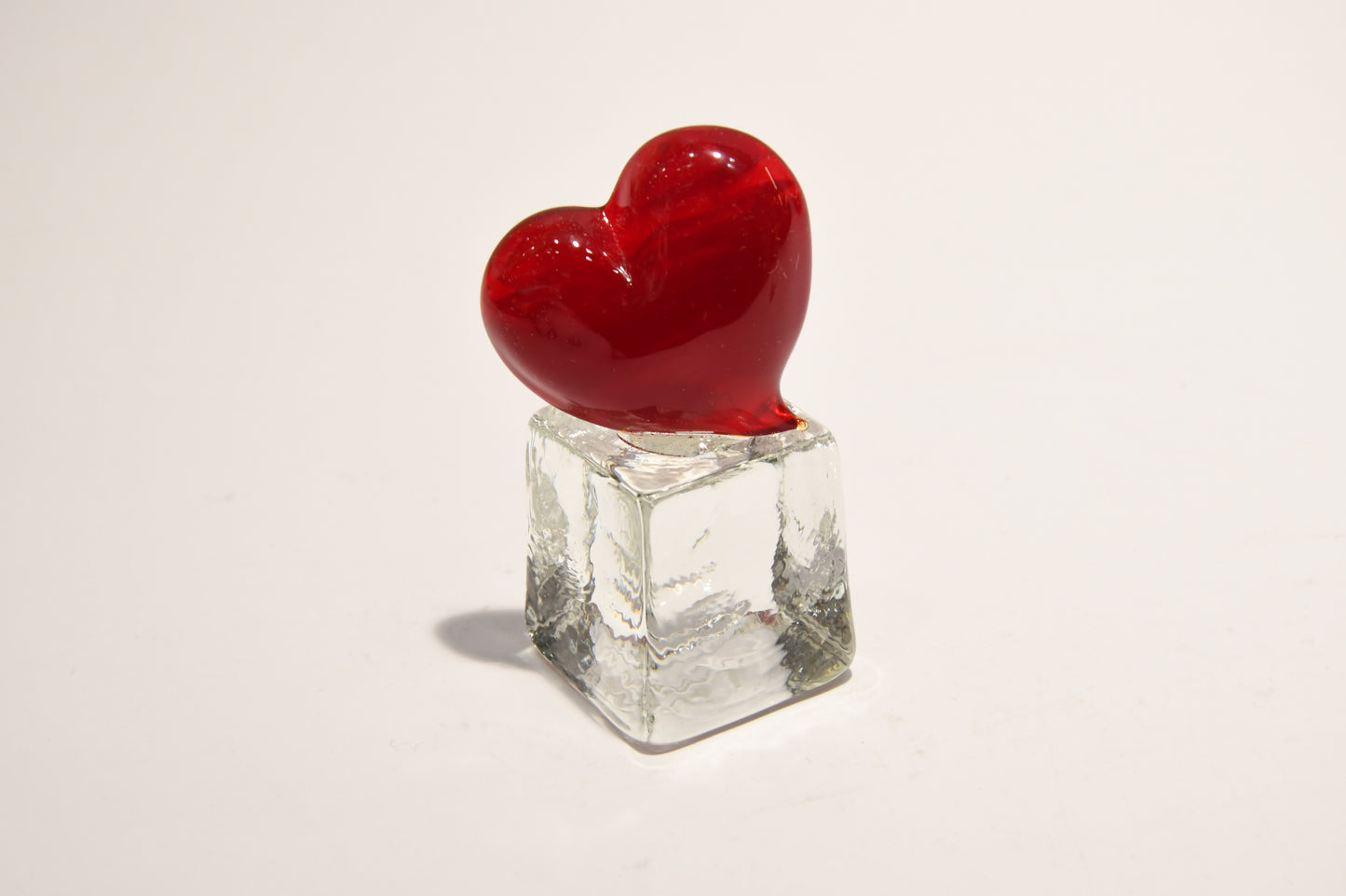 Murano glass heart