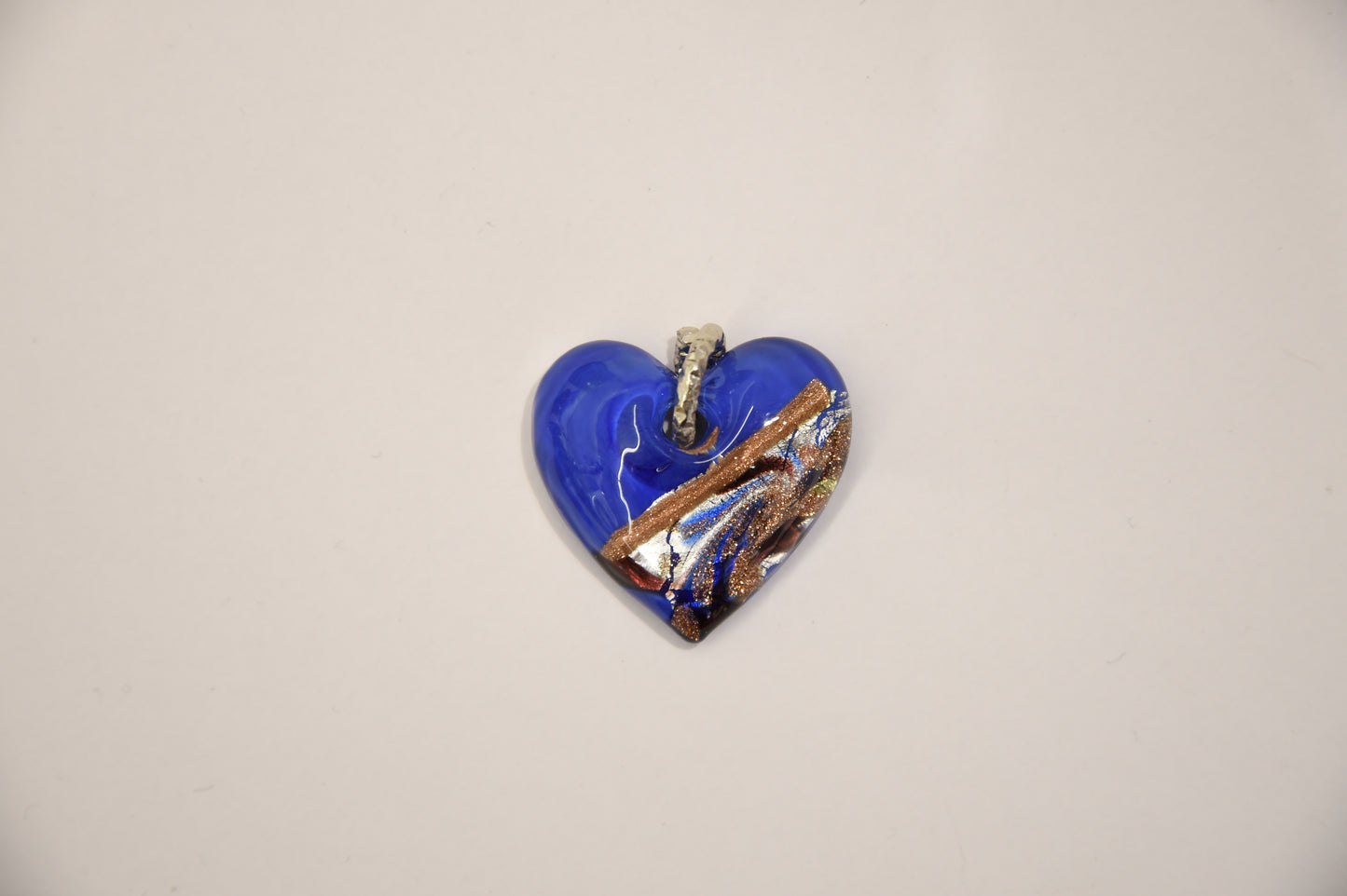 Ciondolo Cuore in vetro di Murano
