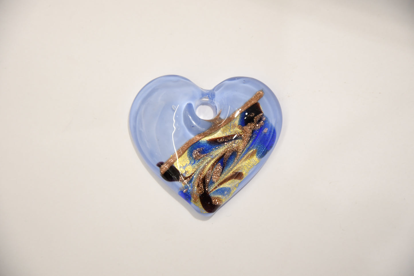 Ciondolo Cuore in vetro di Murano