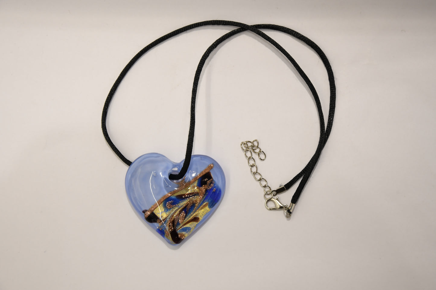 Ciondolo Cuore in vetro di Murano