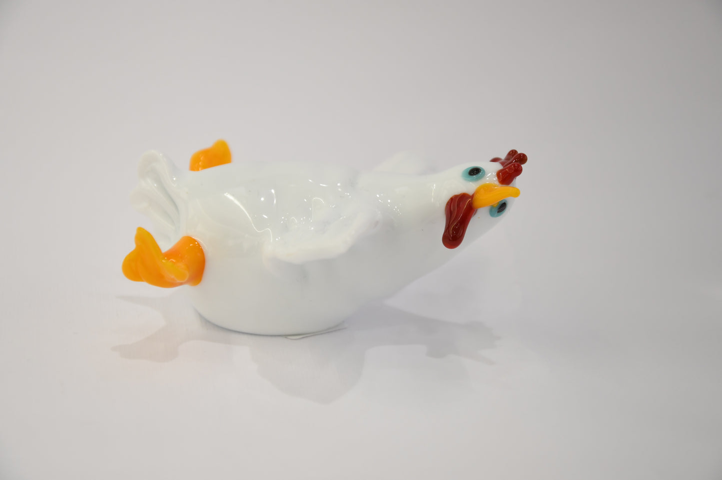 Galline in vetro di Murano