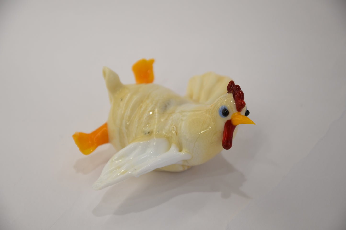 Galline in vetro di Murano