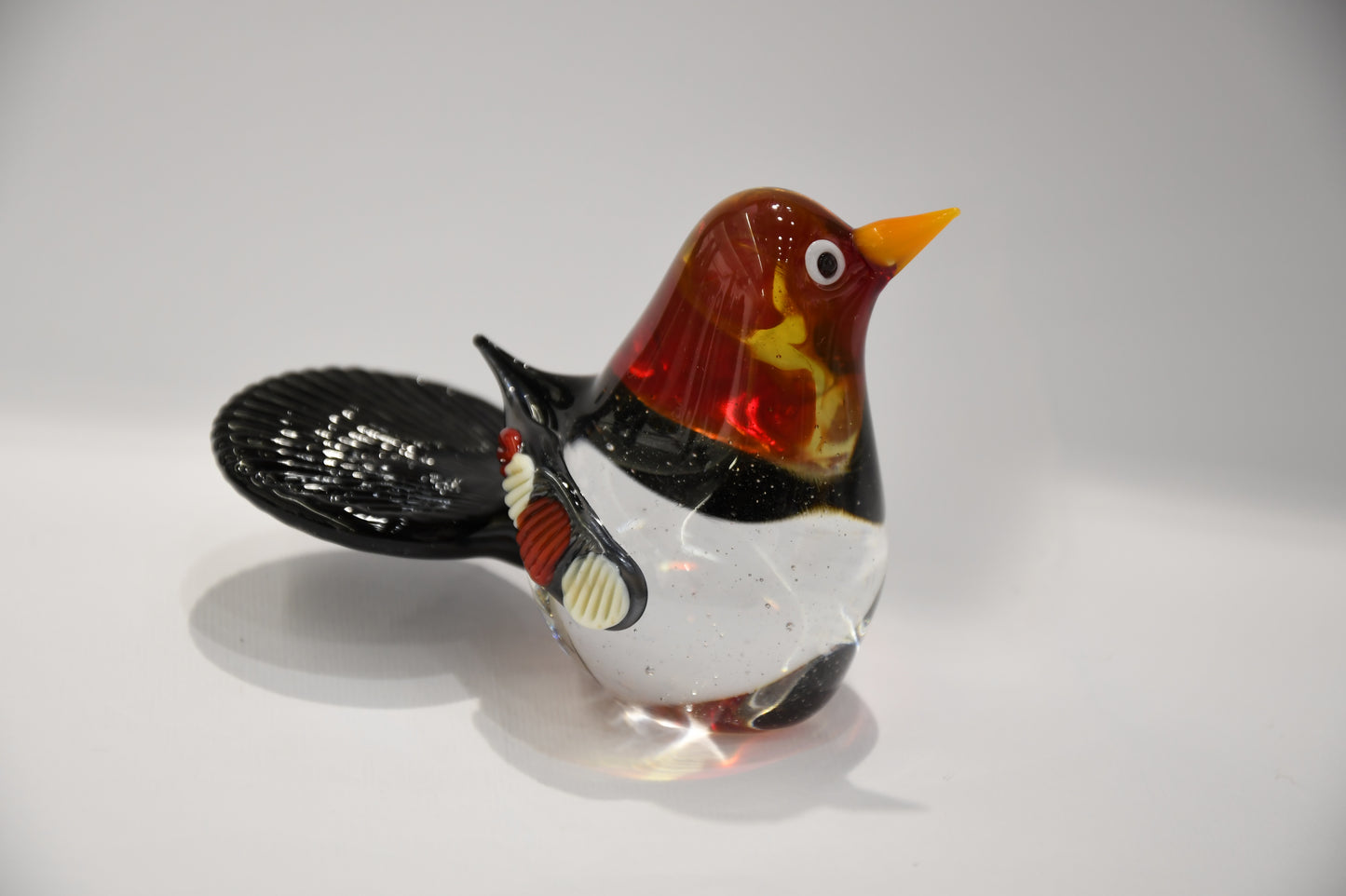 Uccelli in vetro di Murano