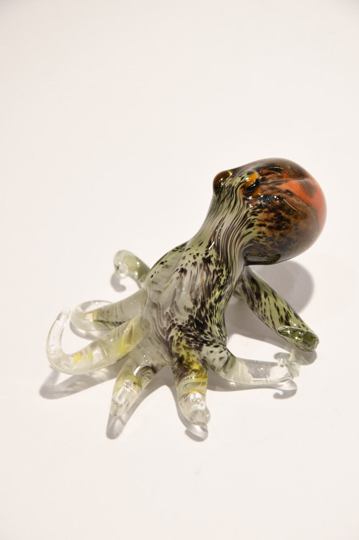 Polpi in vetro di Murano con oro 24kt