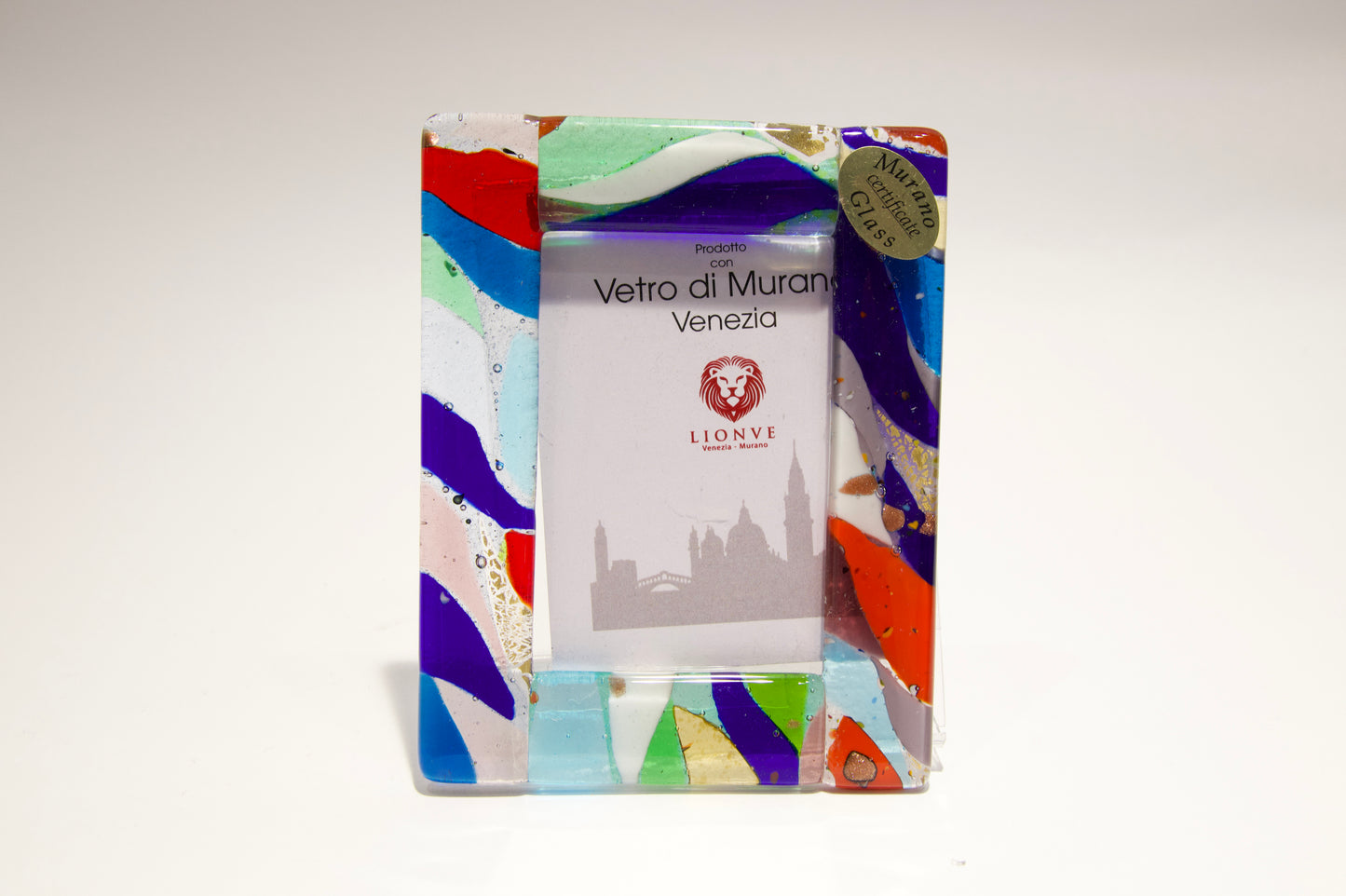 Murano glass photo frame