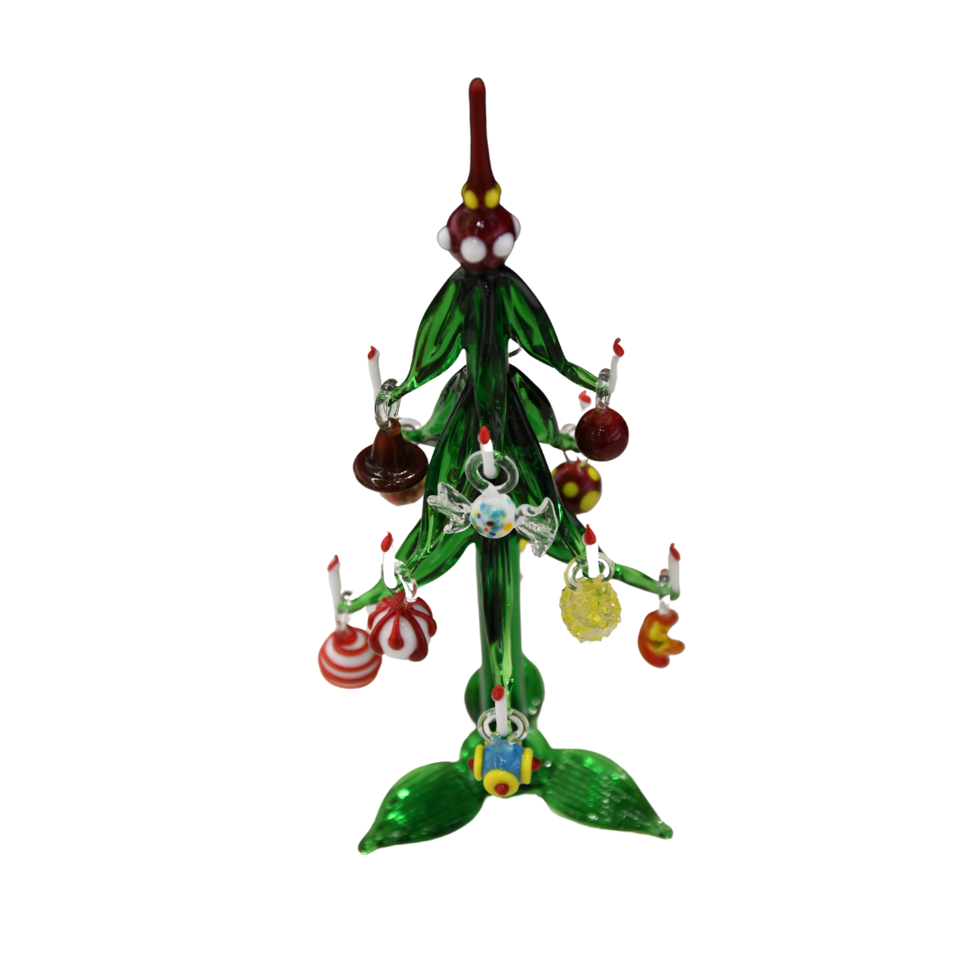 Albero di Natale in vetro di Murano