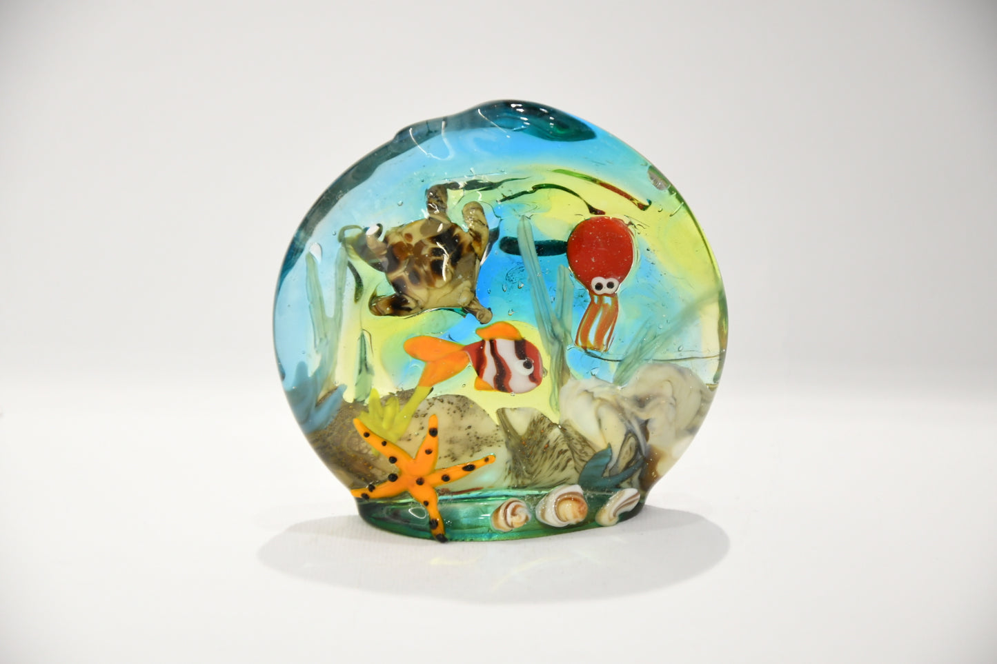 Large Murano glass aquarium