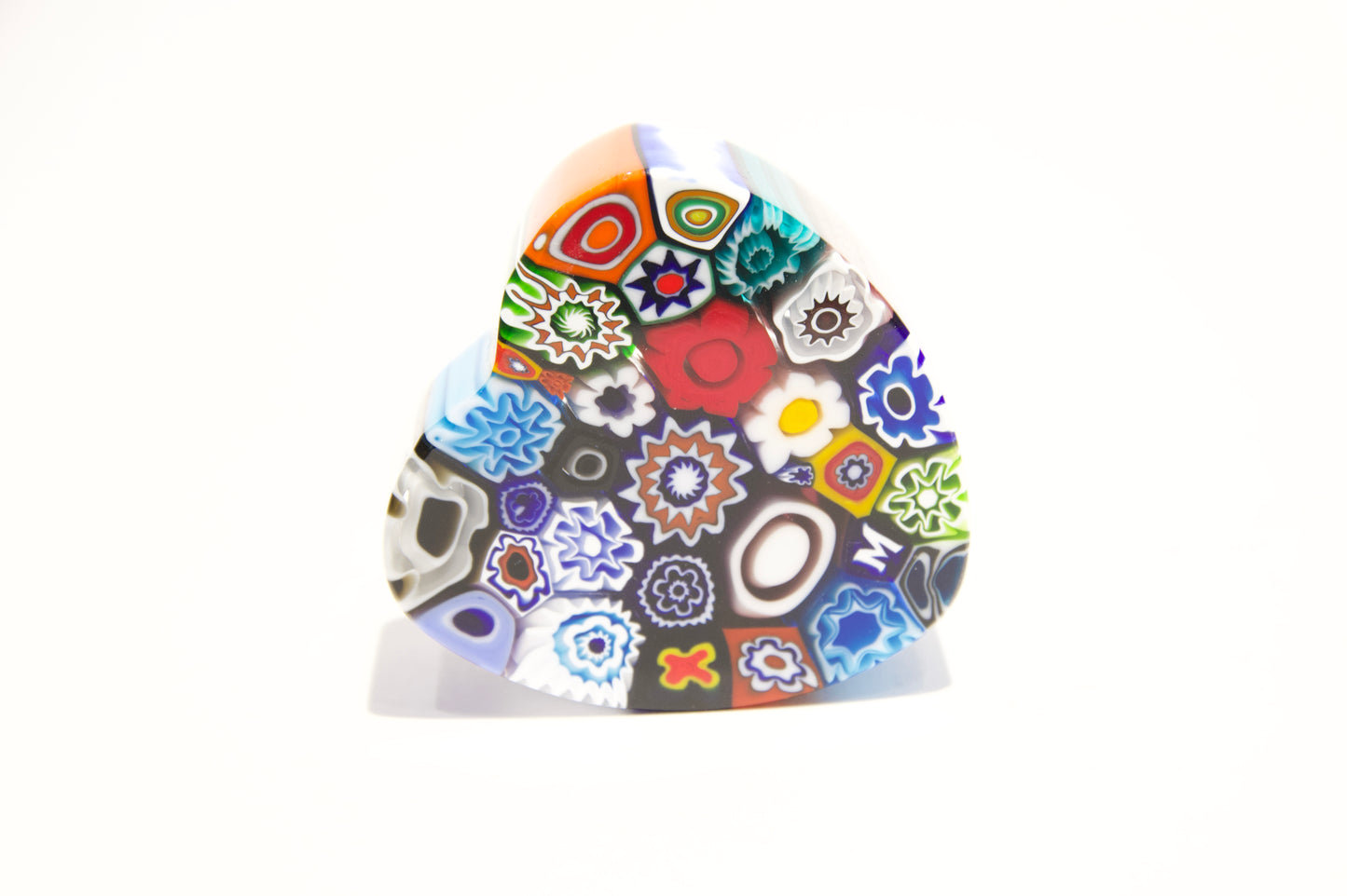 Paperweight with Murrine in Murano glass