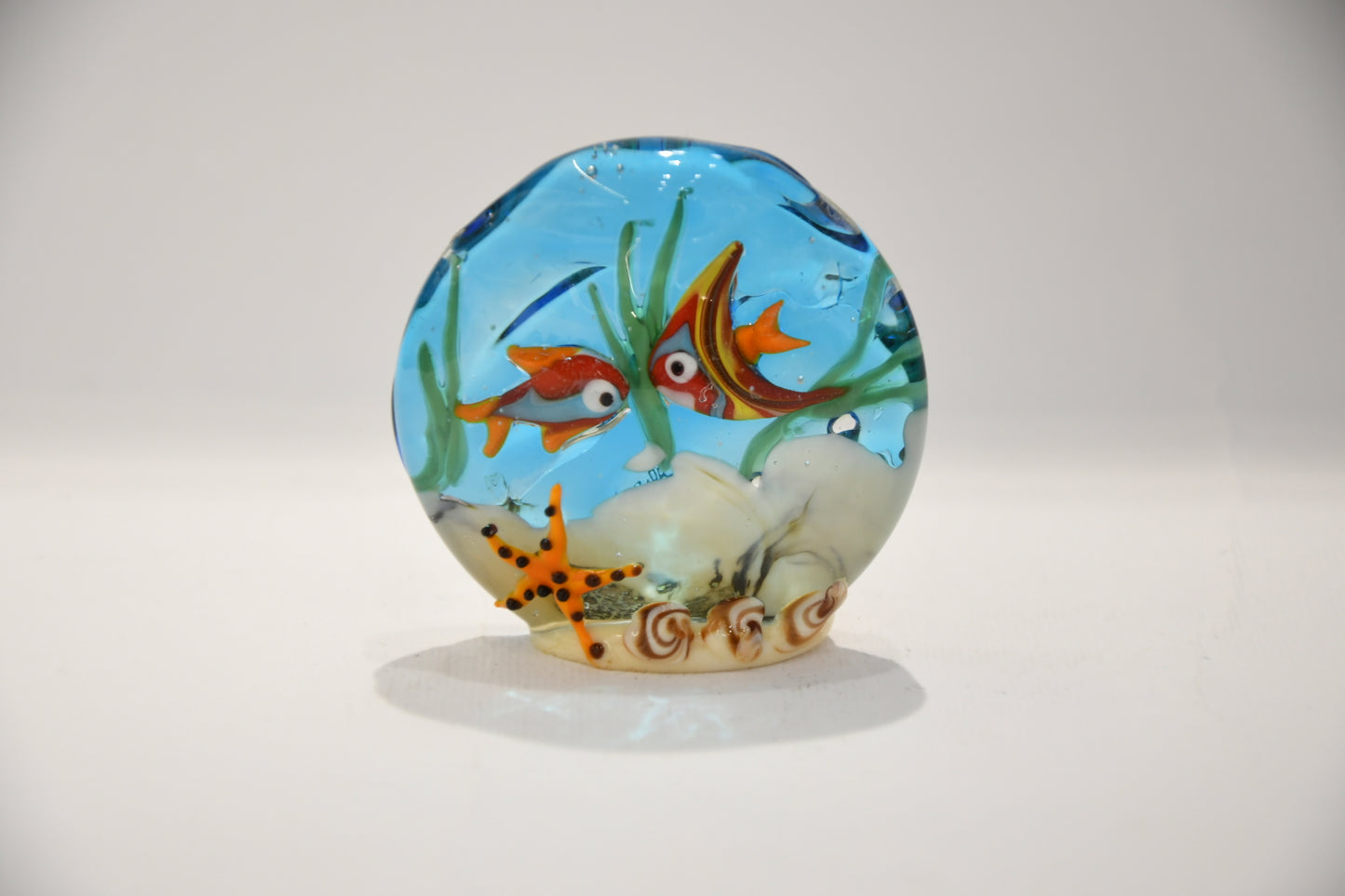 Small Murano glass aquarium