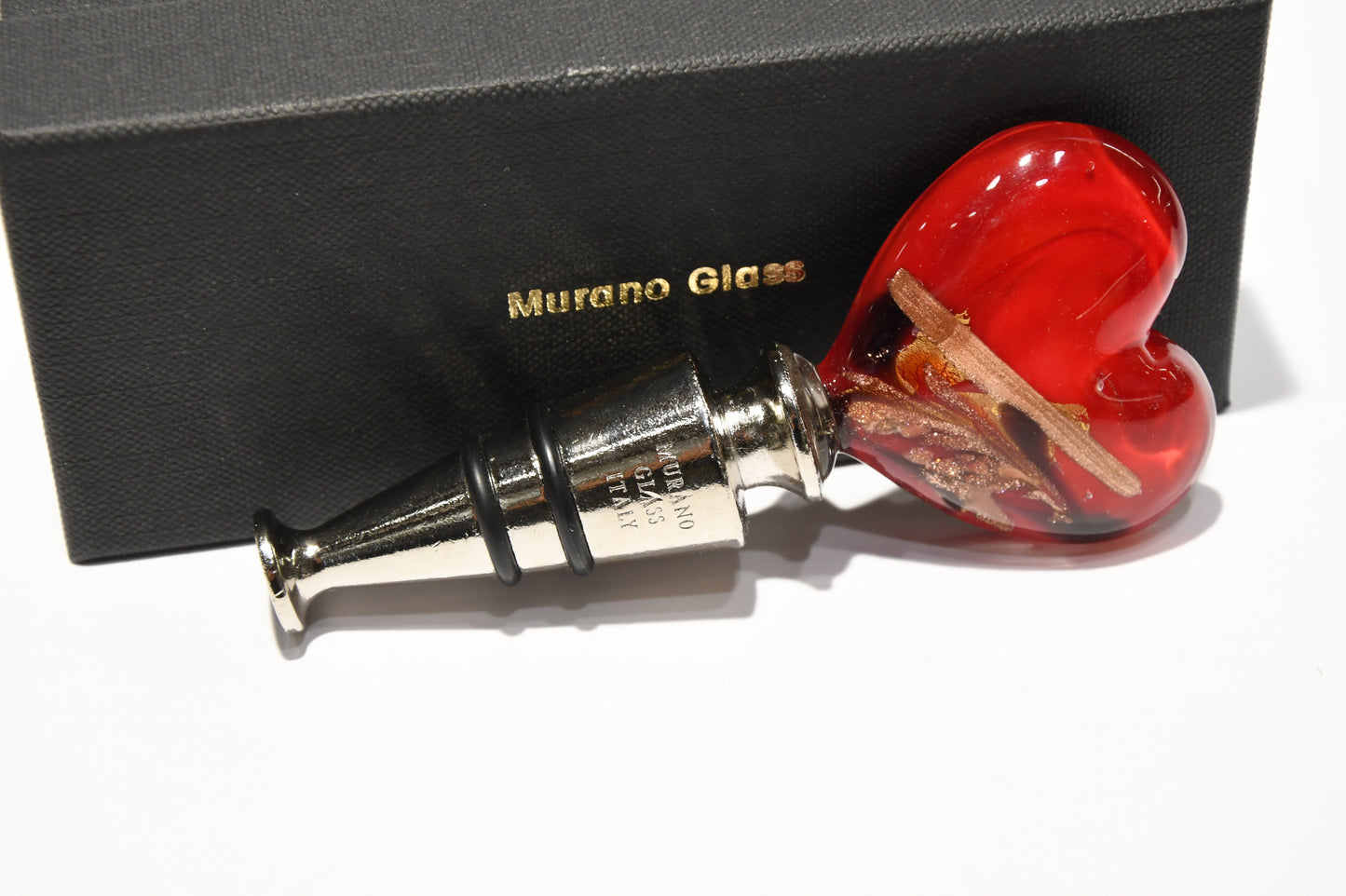 Wine and Champagne bottle stopper in Murano glass