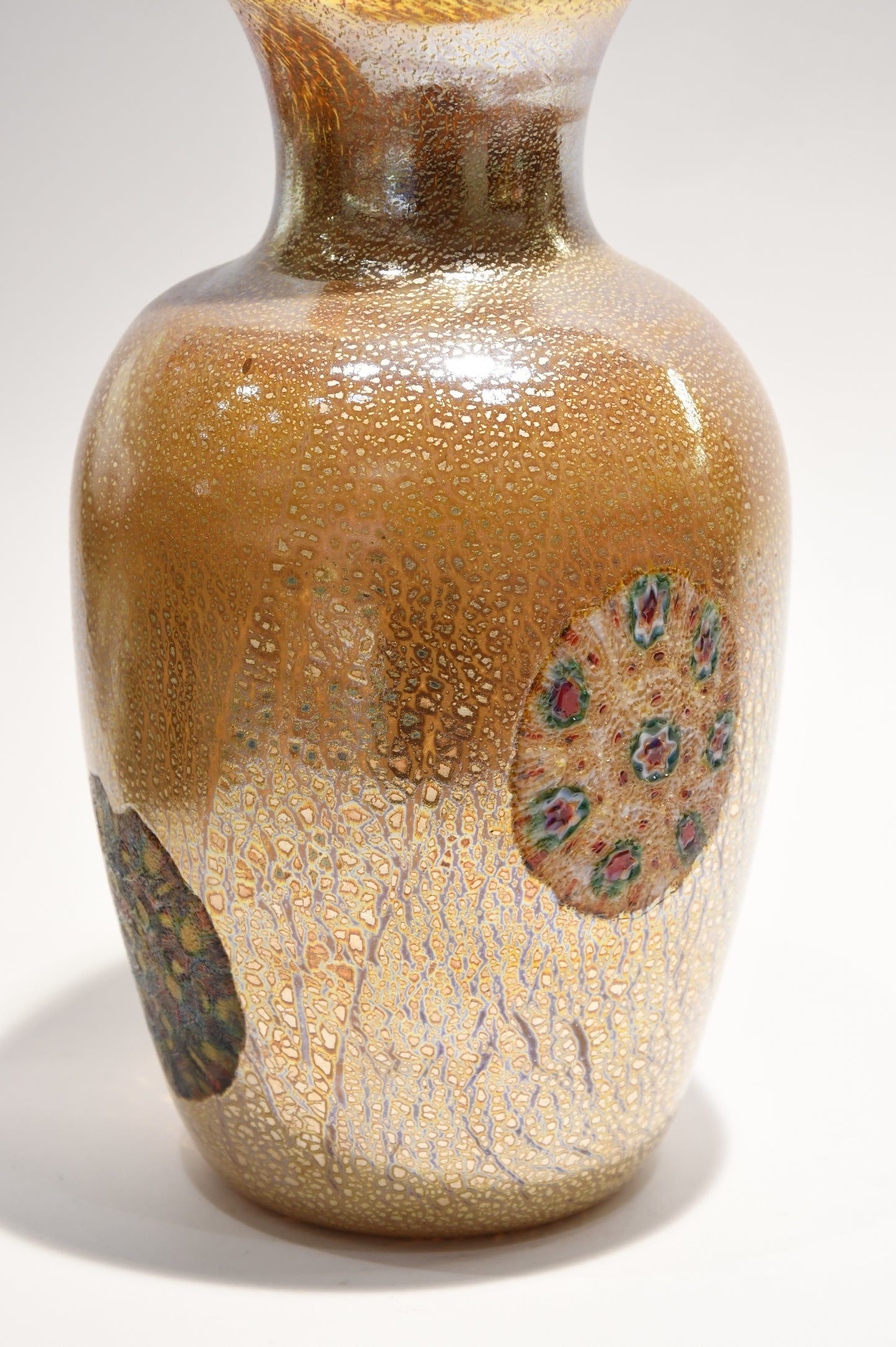 Murano glass vase