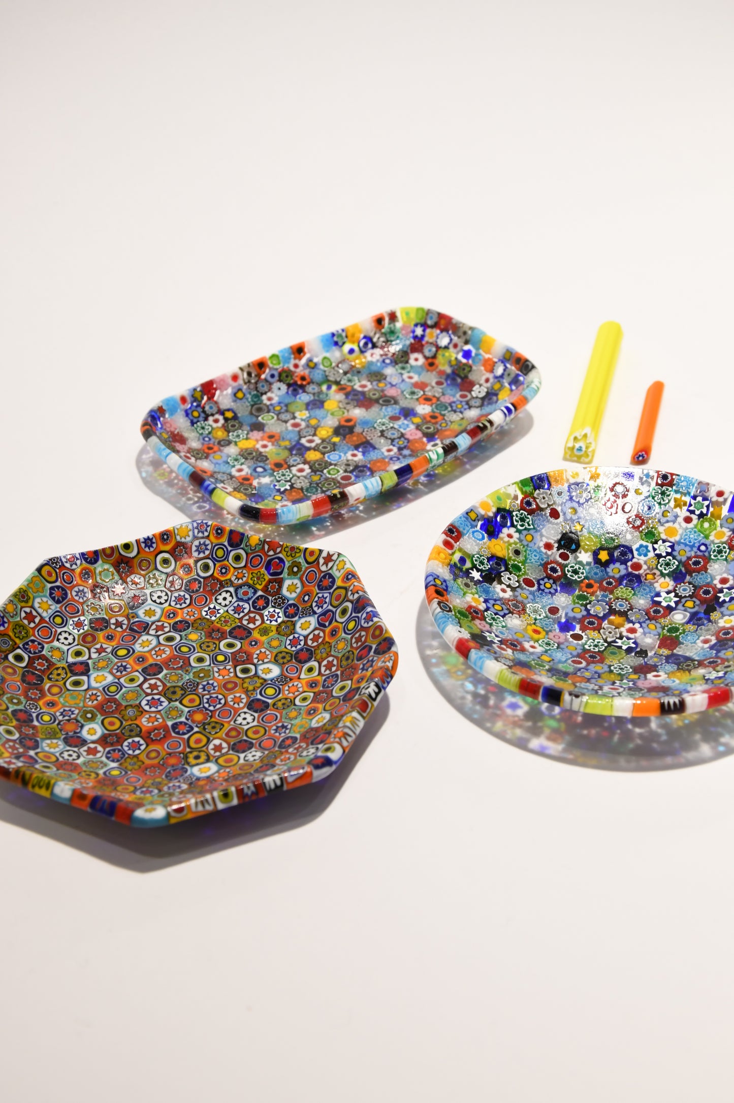 Murano Murrine saucers