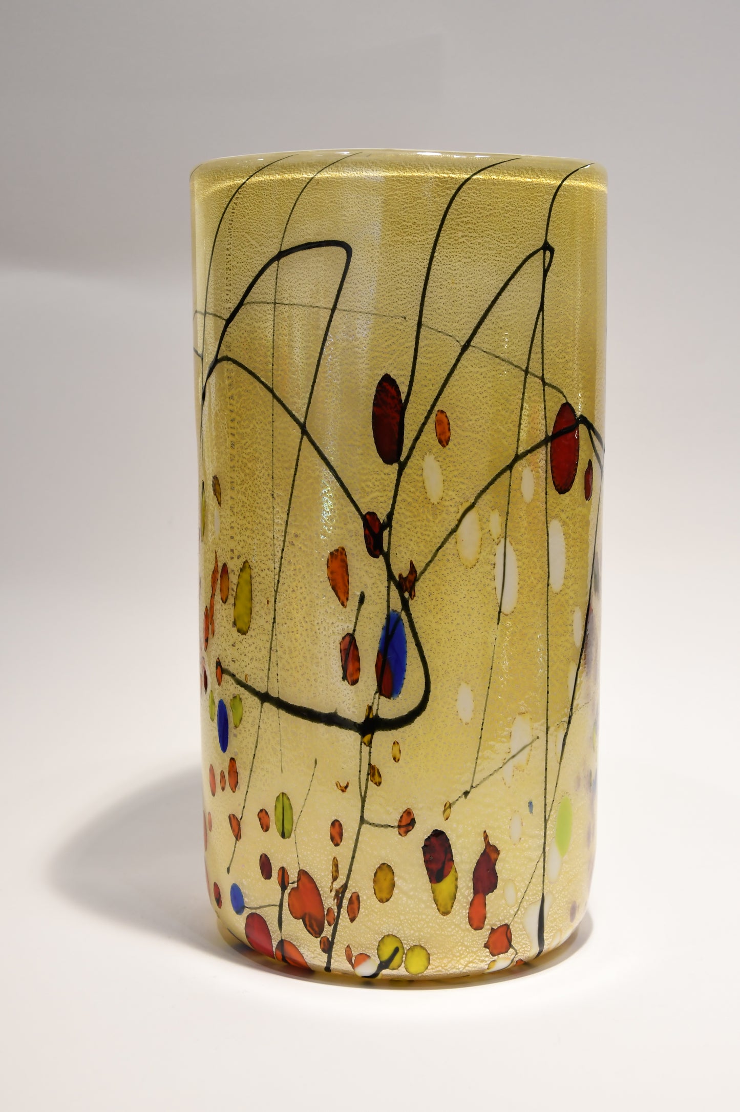 Murano glass vase