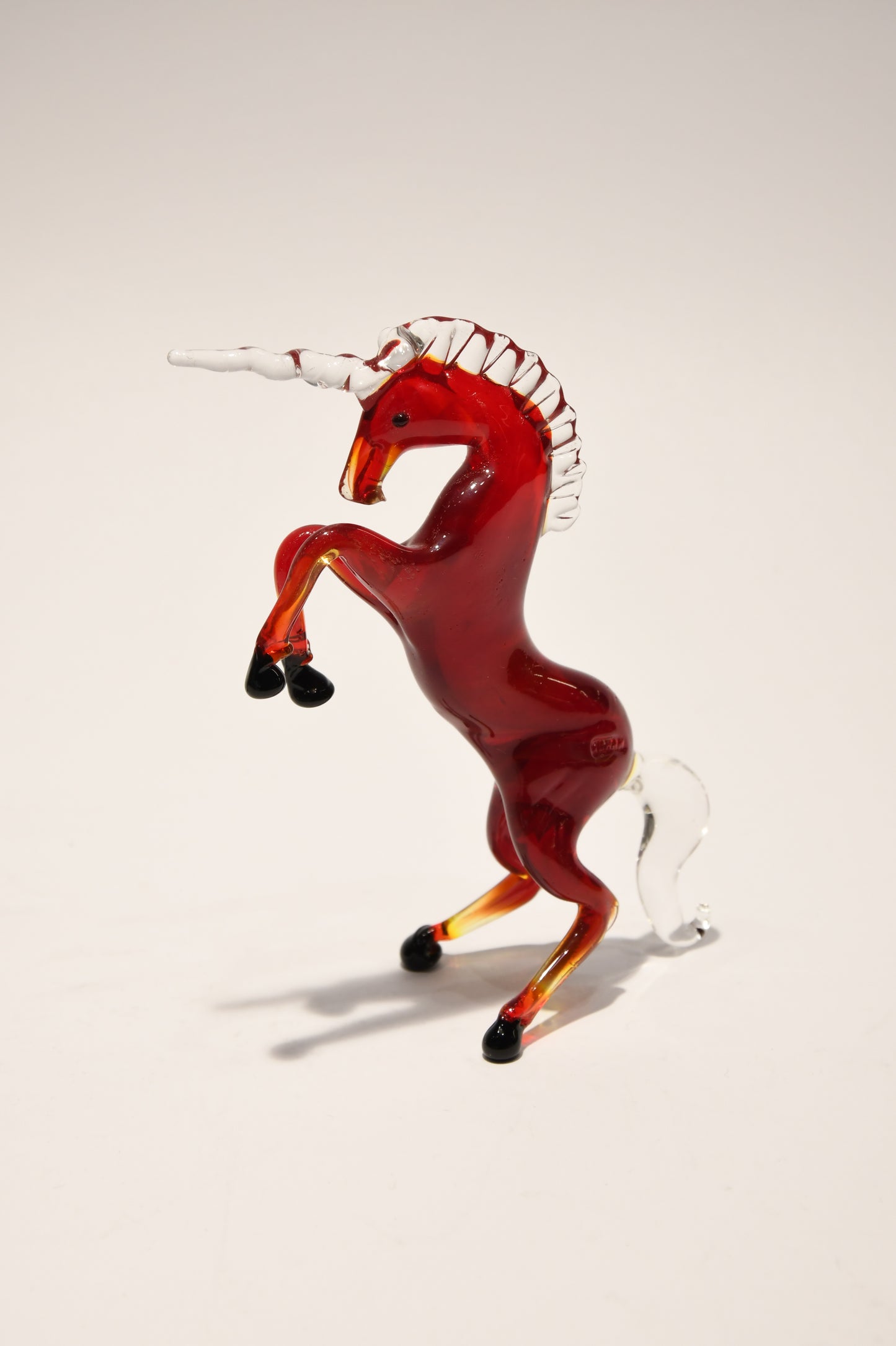 Murano glass unicorn