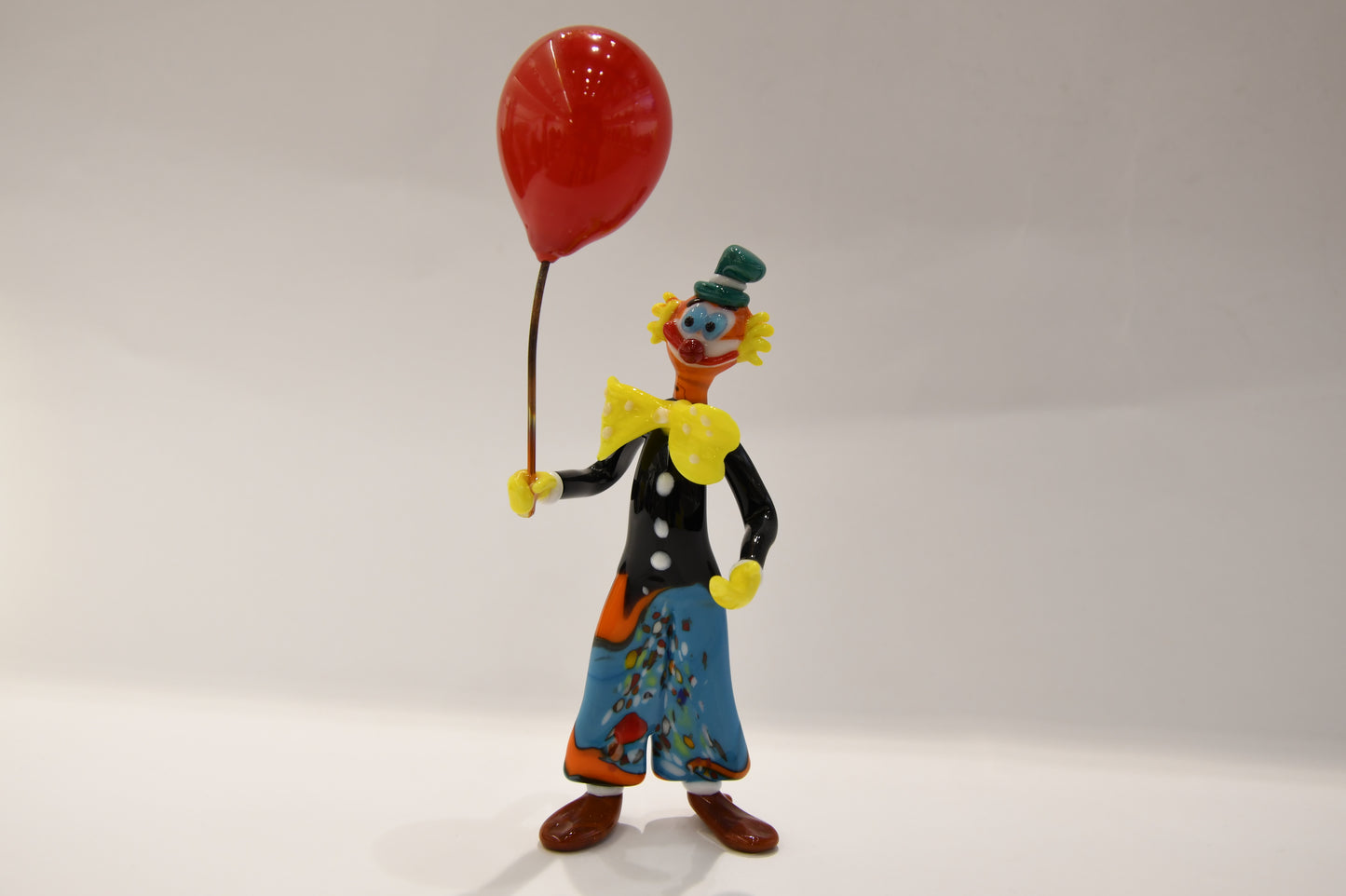 Murano glass clowns