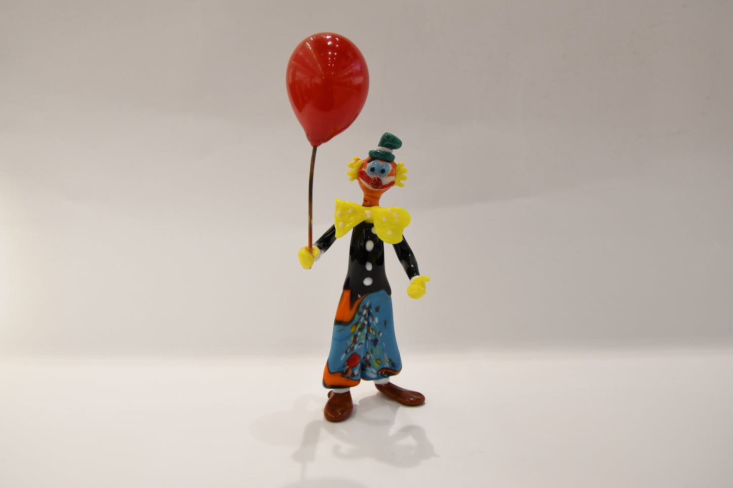 Murano glass clowns