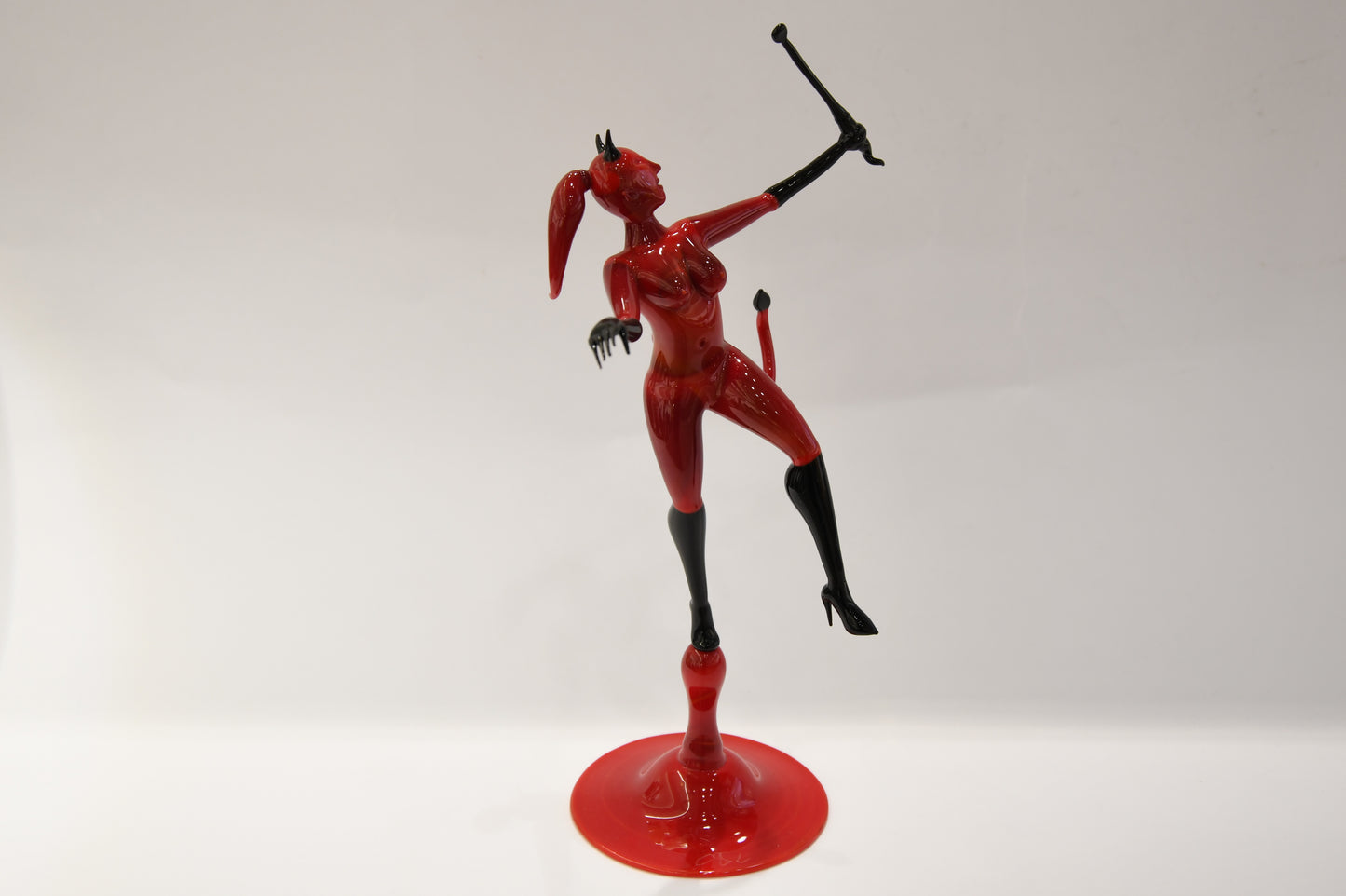 Devil figurines in Murano glass