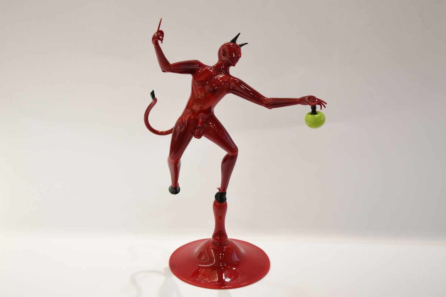 Devil figurines in Murano glass