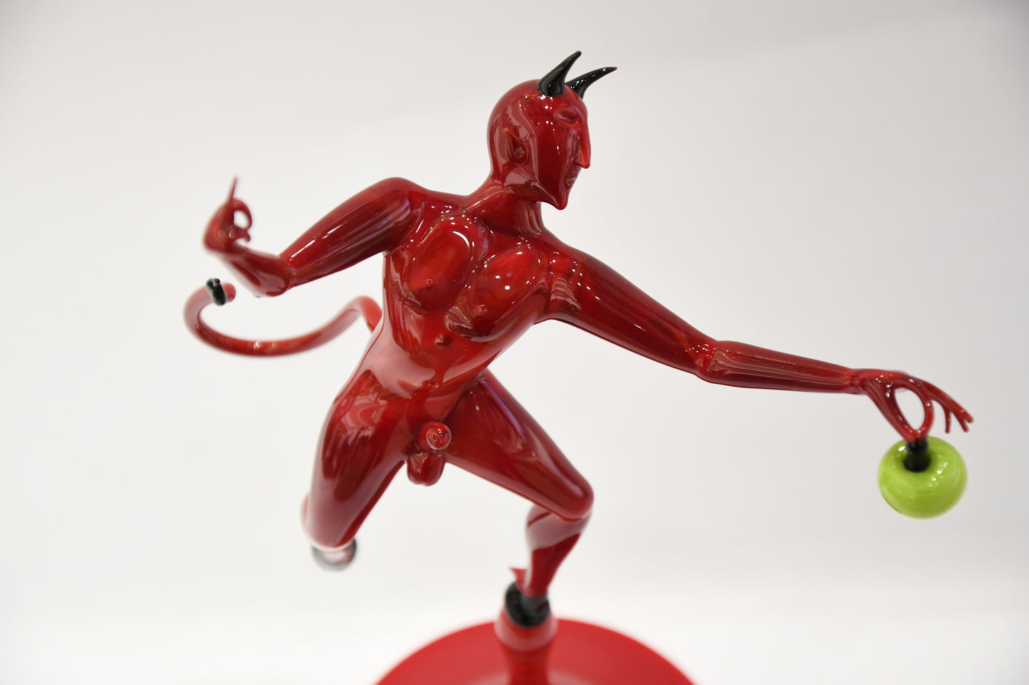 Devil figurines in Murano glass