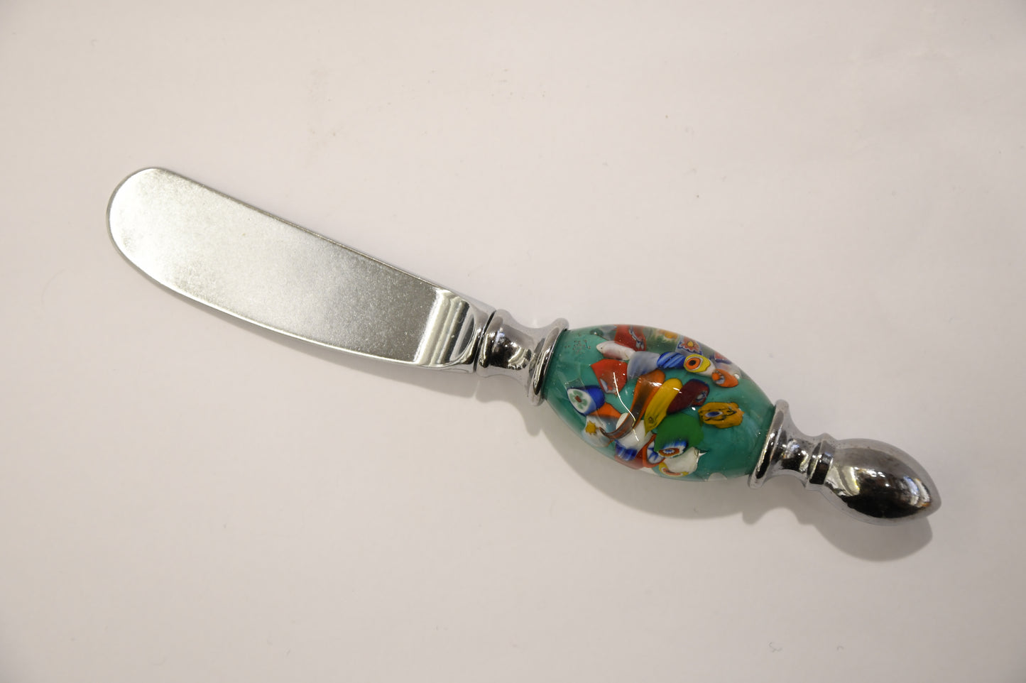 Murano glass butter spreader