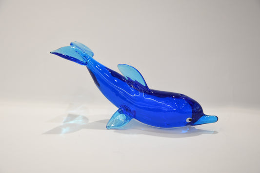 Murano glass dolphins