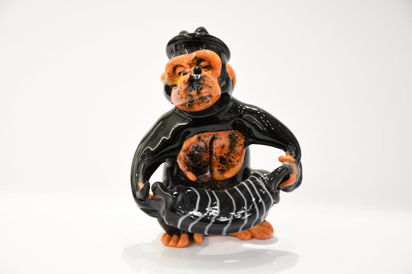 Murano glass chimpanzee