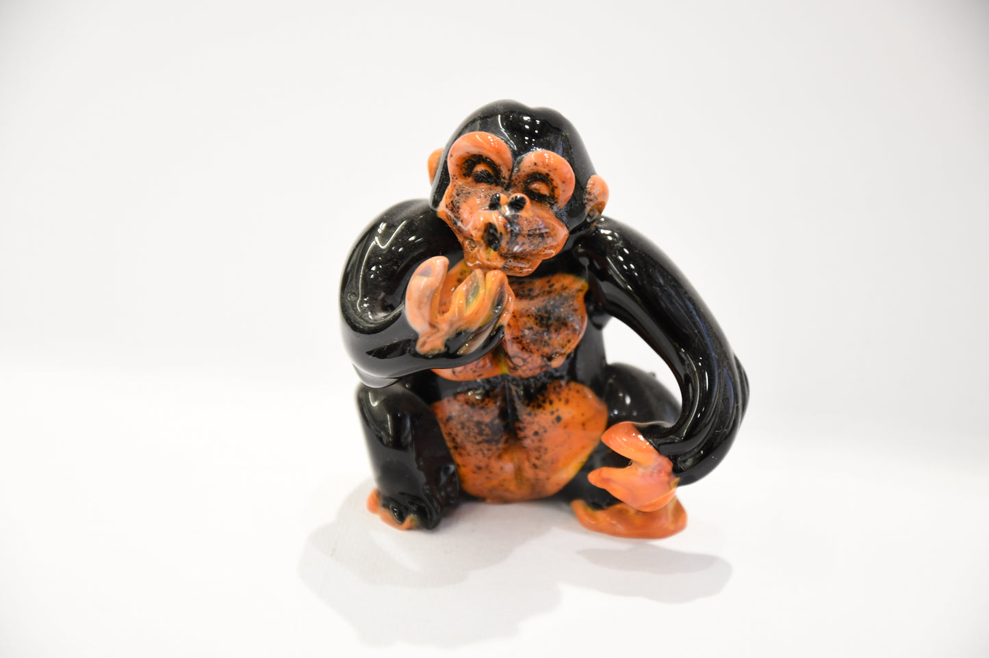 Murano glass chimpanzee