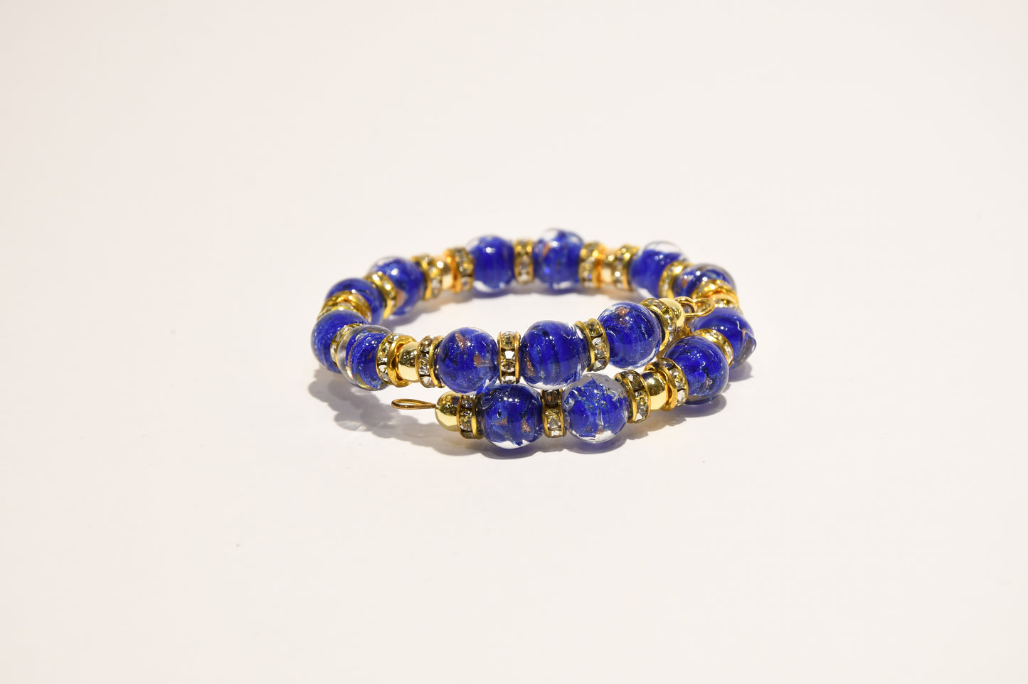 Bracciali con perle in vetro stile Bulgari