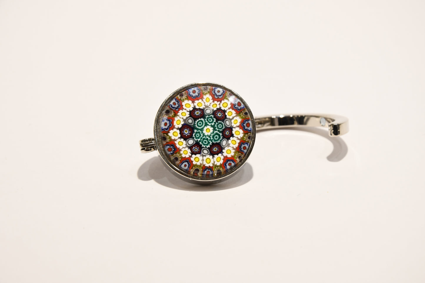 Bag holder with Murrine