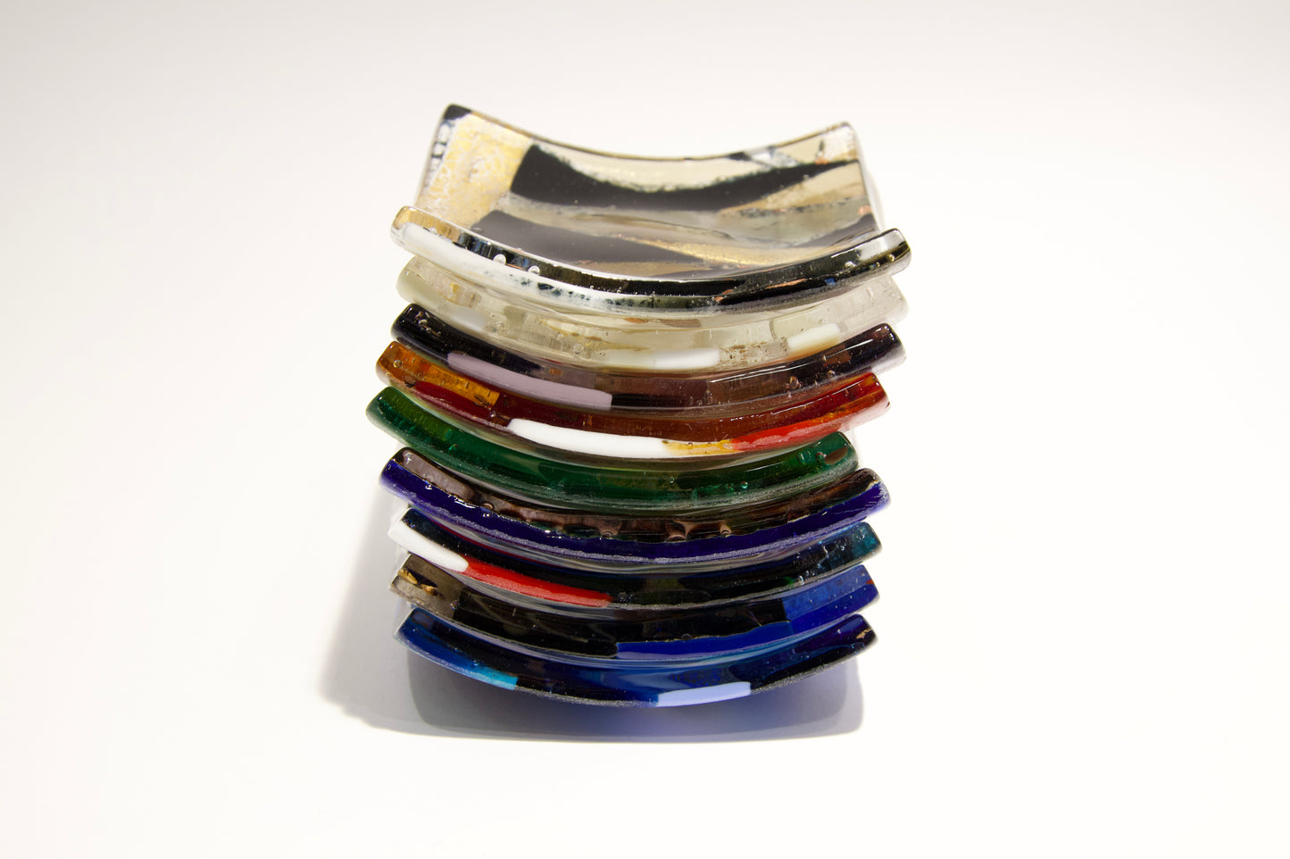 Murano glass saucers